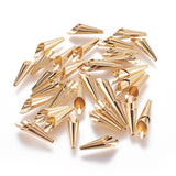 Jewelry Cones 5/8" 18kt Gold Plated 10/pk