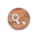 Barbell Jewelry Labels 32x13mm White 50/pk