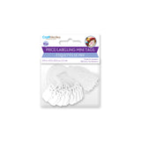 Hang Tags 13x23mm White 50/pk