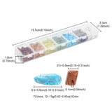 Chakra Bead Kit 5-8mm Chips 7 Styles 84-91g/Box