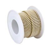 Metal Pearl Banding 2mm Gold 10yd/pk