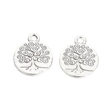 Tree of Life Metal Pendant 19x15mm 5/pk