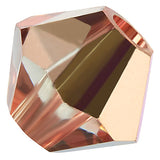 Preciosa Bicone 4mm Capri Gold Each