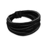 Suede Lace 3mm Black 2m