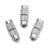 Screw Clasp 12x4mm Nickel 5/pk