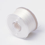Coated Nylon Beading Thread White 50yd