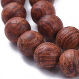 Wood Round Beads 8mm Natural Dragon Tree 15-16" Strand