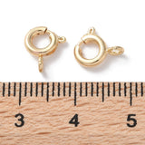 Spring Ring Clasp 6mm Light Gold 10/pk
