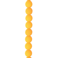 Czech Glass Beads 6mm Round Velvet Sunflower 30/Strand