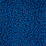 10/0 Perles de Rocailles Tchèques #1006V Bleu Moyen Opaque 22g