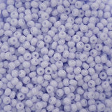 11/0 Czech Seed Beads #01506 Opaque Natural Lilac 23g