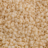 11/0 Miyuki Seed Beads #0492 Opaque Dark Cream 250g