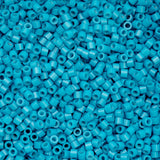 11/0 Cylin Beads #1049 Dark Turquoise Blue 25g Bag