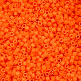 11/0 Cylin Beads #1076 Opaque Mango Burst 25g Bag