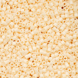 11/0 Cylin Beads #1090 Opaque White Bisque 25g Bag