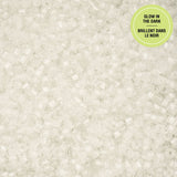 11/0 Cylin Beads #1135 Glow In Dark White / Turquoise 25g Bag