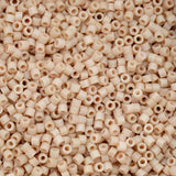 11/0 Cylin Beads #1170 Matte Macaron Oat Milk 25g Bag