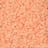 11/0 Cylin Beads #1193 Matte Macaron AB Light Tangerine 25g Bag