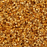 11/0 Cylin Beads #1204 Golden Alloy Glow 25g Bag