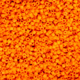 11/0 Cylin Beads #1218 Matte Mandarin Silk 25g Bag