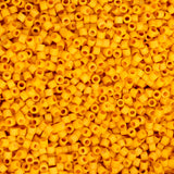 11/0 Cylin Beads #1224 Matte Honeyglass 25g Bag