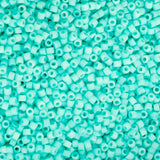 11/0 Cylin Beads #1227 Matte Macaron Green Turquoise 25g Bag