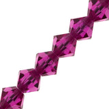 4mm Fuchsia Preciosa Toupie 5" Brin