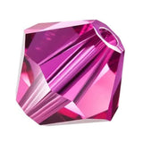 Toupie Fuchsia Preciosa de 6 mm chacune