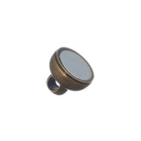 Magnetic Clasp 7x12mm Antique Brass 10/pk