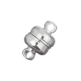 Magnetic Clasp 7x12mm Silver 10/pk