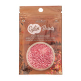 11/0 Cylin Beads #1028 Crystal Rose Lined Ceylon 25g Bag
