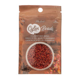 11/0 Cylin Beads #1041 Ruby Red S/L 25g Bag
