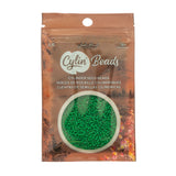 11/0 Cylin Beads #1046 Green Kelly 25g Bag