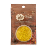 11/0 Cylin Beads #1053 Opaque Yellow 25g Bag