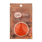 11/0 Cylin Beads #1067 Opaque Orange Matte 25g Bag