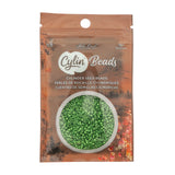 11/0 Cylin Beads #1069 Opaque Spring Green 25g Bag