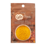11/0 Cylin Beads #1075 Opaque Yellow Zest 25g Bag