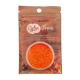 11/0 Cylin Beads #1076 Opaque Mango Burst 25g Bag