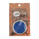 11/0 Cylin Beads #1080 Opaque Royal Blue 25g Bag