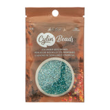 11/0 Cylin Beads #1082 Transparent Teal Caribbean AB 25g Bag