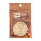 11/0 Cylin Beads #1090 Opaque White Bisque 25g Bag