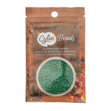 11/0 Cylin Beads #1105 Opaque Emerald Green 25g Bag