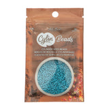 11/0 Cylin Beads #1107 Opaque Blue Lagoon 25g Bag