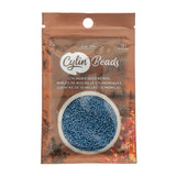 11/0 Cylin Beads #1109 Opaque Denim Blue 25g Bag