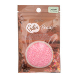11/0 Cylin Beads #1118 Glow In Dark AB Pink Neon 25g Bag