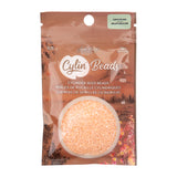 11/0 Cylin Beads #1128 Glow In Dark AB Orange 25g Bag