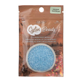 11/0 Cylin Beads #1150 Glow In Dark Blue 25g Bag
