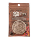 11/0 Cylin Beads #1170 Matte Macaron Oat Milk 25g Bag