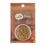 11/0 Cylin Beads #1196 Opaque Honey Amber Glow 25g Bag