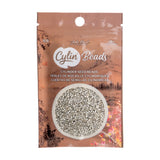 11/0 Cylin Beads #1219 Metaluxe Silver 25g Bag